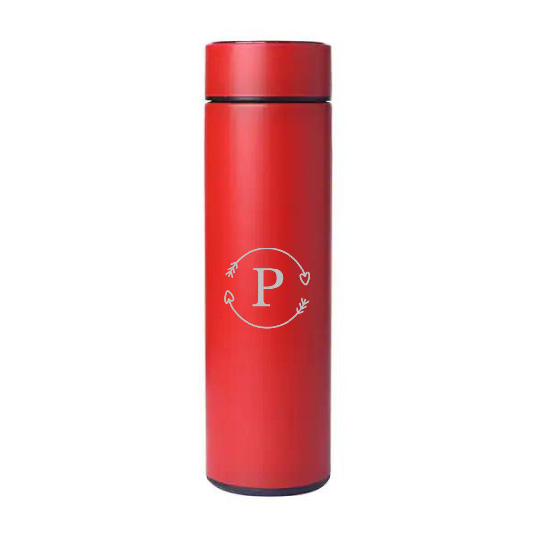 Custom Stainless Steel Hot Thermos for Tea Temperature Display Engraved - Monogram
