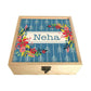 Custom Wooden Jewellery Box Organizer - Floral Arrow End Nutcase