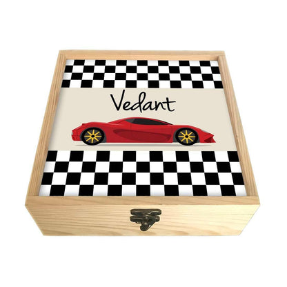 New Travel Jewellery Box Organizer - Racing Car Nutcase