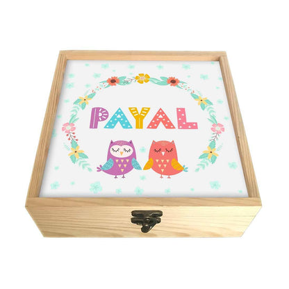 Wooden Jewellery Box for Children - Cute Owl Nutcase