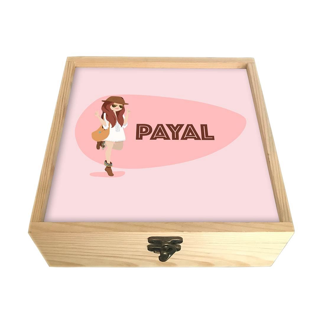 Customized Jewellery Box for Girls - Fashionable Girl Nutcase