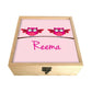 Kids Custom Jewellery Box Organizer - Pink Owl Nutcase