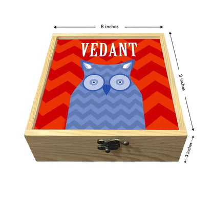 Cute Custom Jewellery Box for Children - Owl Nutcase