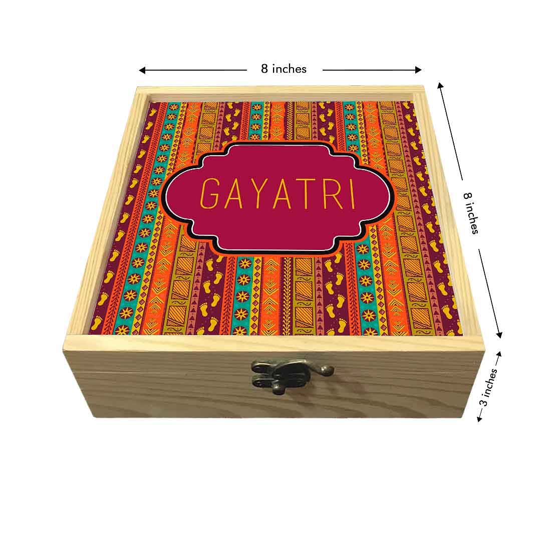 Custom Jewellery Box for Girls - Ethnic Design Nutcase
