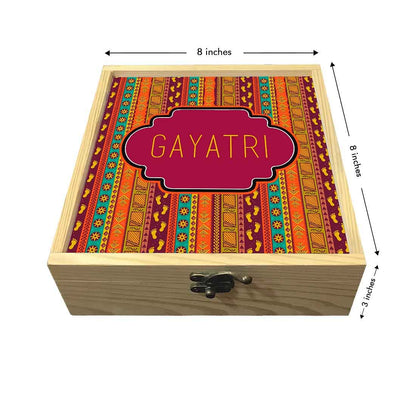 Custom Jewellery Box for Girls - Ethnic Design Nutcase