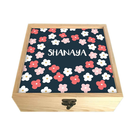 Custom Made Floral Jewellery Box Organizer for Women Nutcase