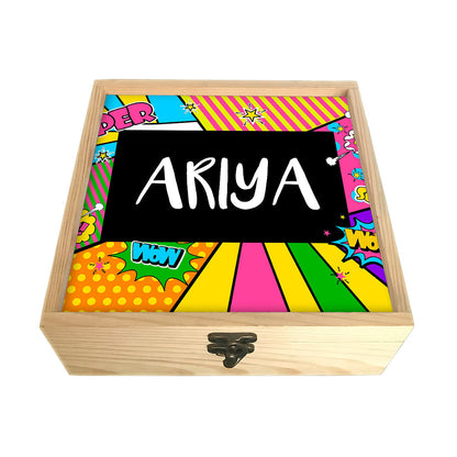 Custom Jewellery Box for Women - Comic Style Nutcase