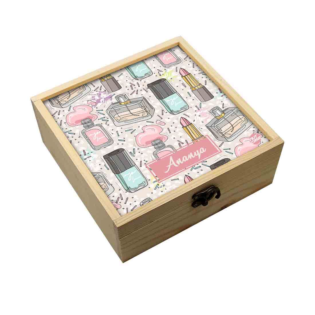 Pretty Personalized Jewellery Box -  Girls Makeup Nutcase