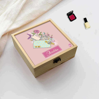 Beautiful Jewellery Box for Gift -  Rose Perfume Nutcase