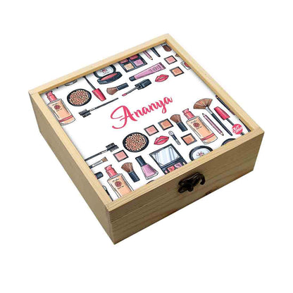 Personalized Jewellery Box Makeup Organizer -  Luxury Jewellery Nutcase