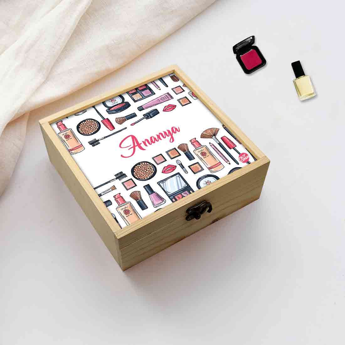 Personalized Jewellery Box Makeup Organizer -  Luxury Jewellery Nutcase