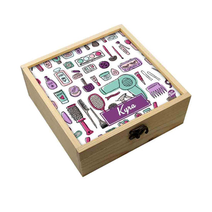 Personalized Jewellery Box for Girls -  Hair Makeup Jewellery Nutcase