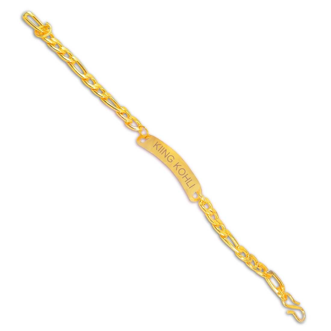 Engravable Rectangle Bead Stretch Bracelet
