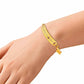Customized Bracelet for Him Chain Bracelets - Black Rhodium/Gold Plated - Heart