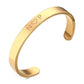 Custom Couples Bracelet Matching Bracelets Valentines Day Gift-Gold & Black-Initials