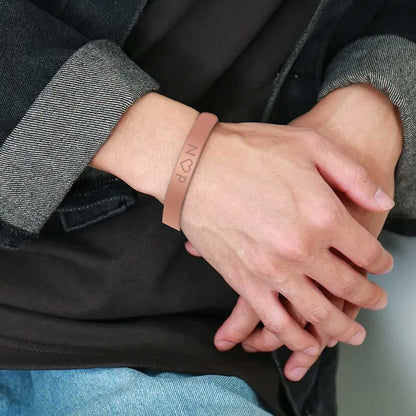 Custom Name Bracelets for Men Women - Rose Gold Plated/Black Rhodium/Gold Plated - Infinity