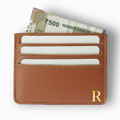 Personalized Debit Card Holder for Gents - Monogram Nutcase