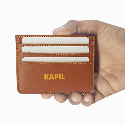 Personalised Visiting Card Holder With Name - Add Name Nutcase