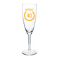 Custom Champagne Glass 40th Birthday Ideas For Women- Add Any Number