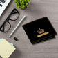 Customized Wallets With Name & Charm for Men - King