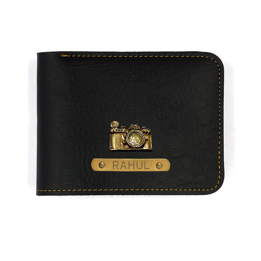 Customized Wallets with Name & Charm Custom Gift - Camera