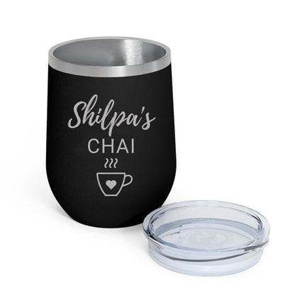 Personalized Coffee Thermos Cup With Name Engraved (350 ML) -Tea Cup