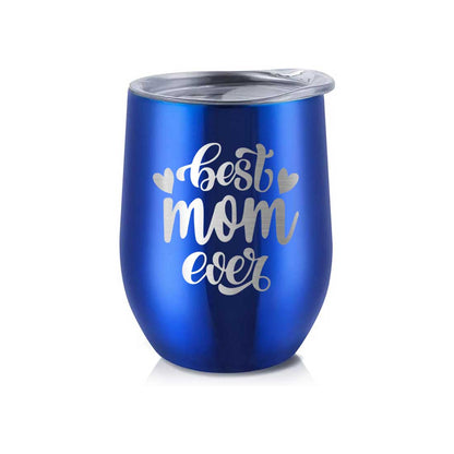 Designer Travel Coffee Mug With Lid Gift for Mom Mothers Day Gifts - Best Mom Ever