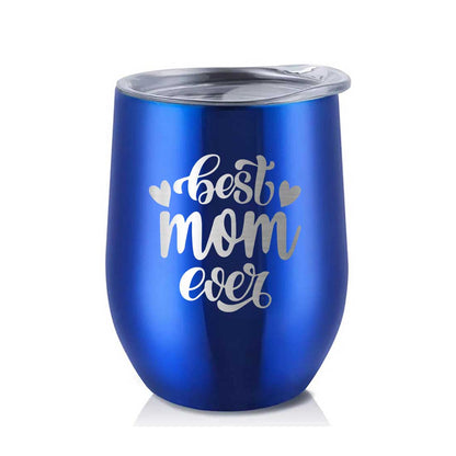 Designer Travel Coffee Mug With Lid Gift for Mom Mothers Day Gifts - Best Mom Ever