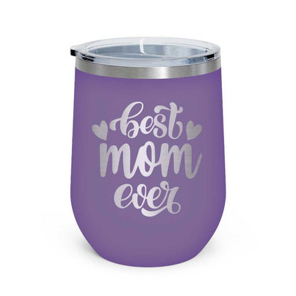 Designer Travel Coffee Mug With Lid Gift for Mom Mothers Day Gifts - Best Mom Ever