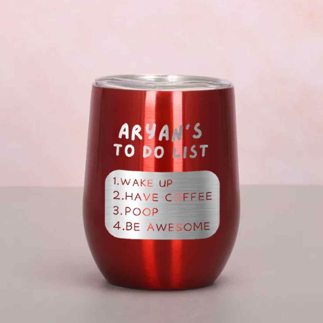 Custom Stainless Steel Travel Coffee Cup With Lid for Office – Nutcase