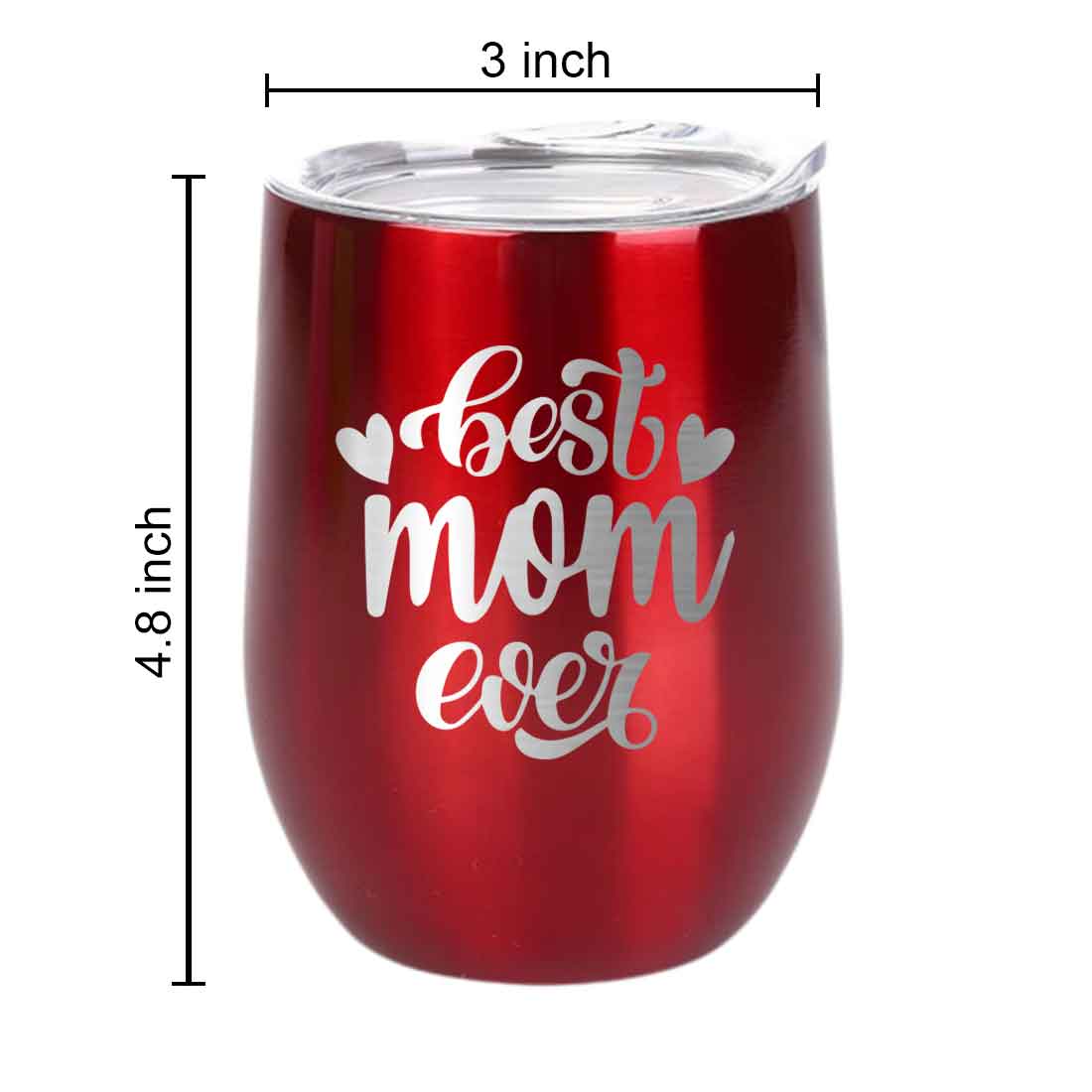 Designer Travel Coffee Mug With Lid Gift for Mom Mothers Day Gifts - Best Mom Ever