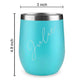 Personalized Coffee Cup With Lid for Office Travelling Car Flask Mug (350 ML) - Add Name