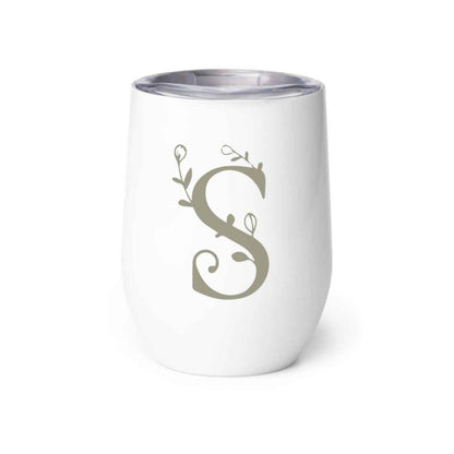 Customized Insulated Coffee Travel Mug With Name Engraved Design (350 ML) - Monogram