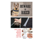 Personalized Dog Name Plates Beware Of Dog Sign - German Shepherd