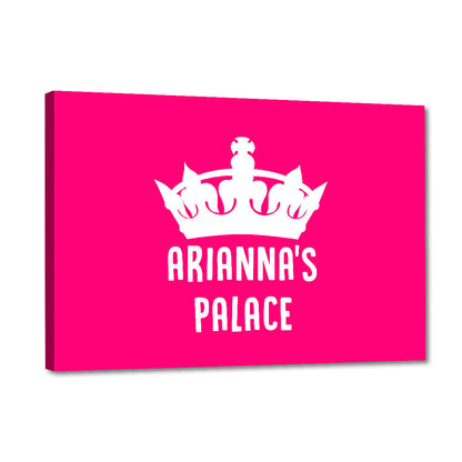 Customized Kids Door Name Plate - Princess Nutcase