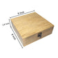 Engraved Wooden Gift Box Natural Wood Jewellery Box