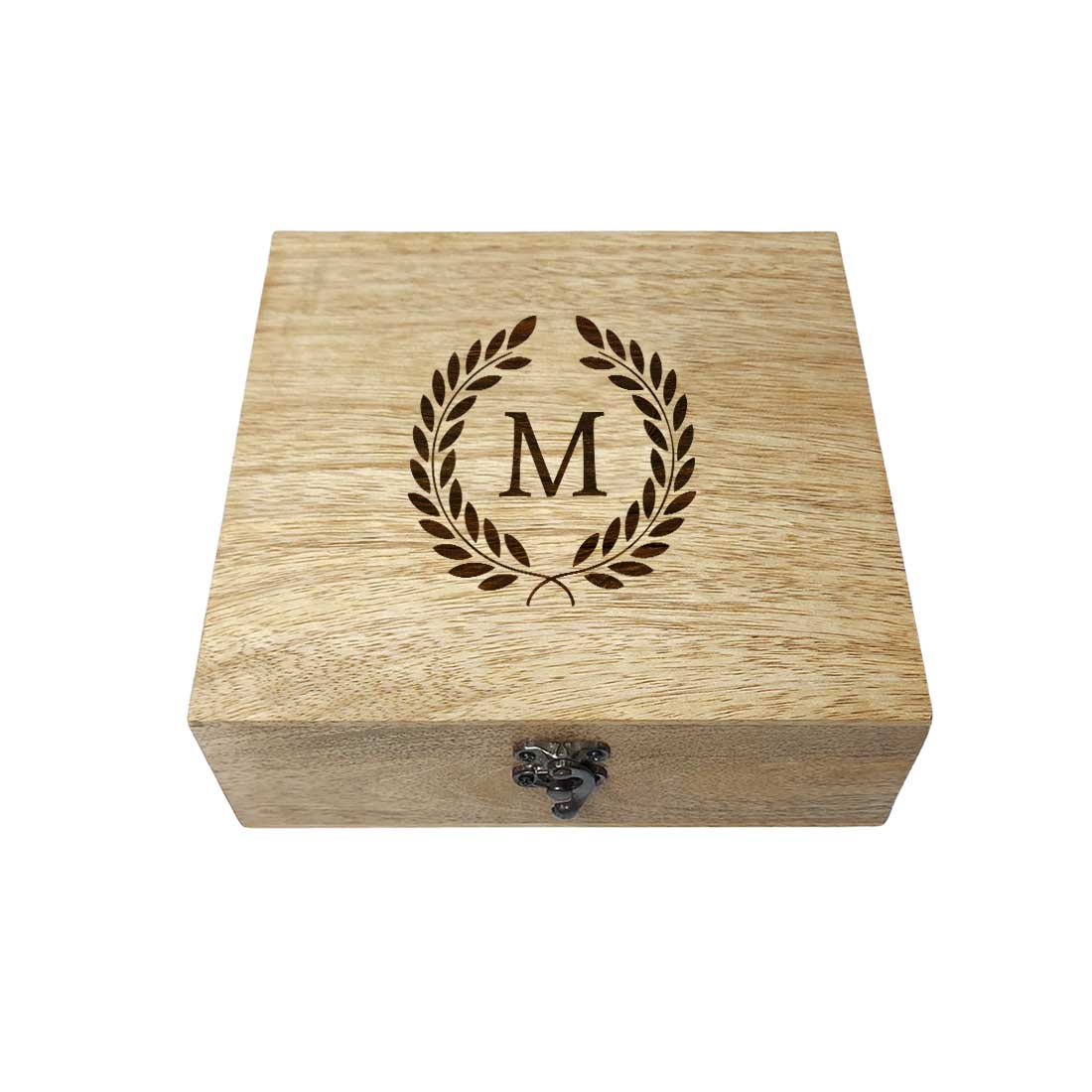 Customized Wood Bangle Box Engraved Wooden Boxes - Monogram