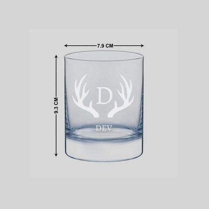 Customized Whiskey Alcohol Glass -Gift for Boyfriend Husband Father