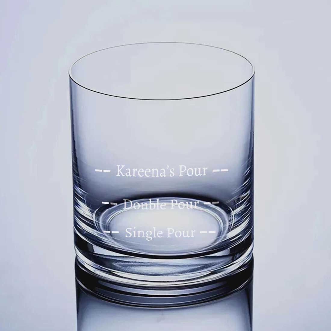 Personalized Whiskey Alcohol Glass - Custom Gifts for Boyfriend Husband Dad