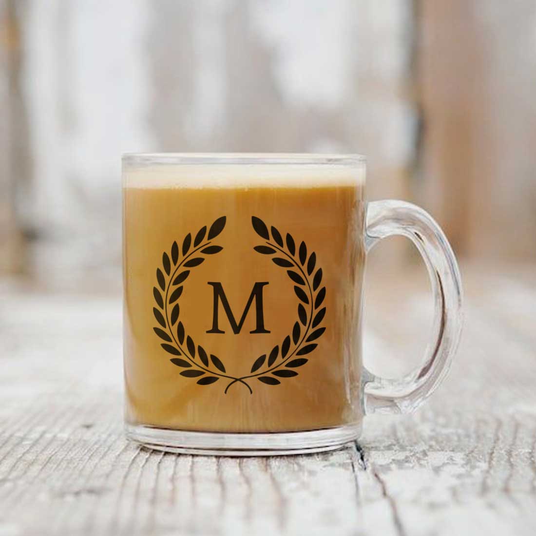 Customized Coffee Tea Mug - Wreath