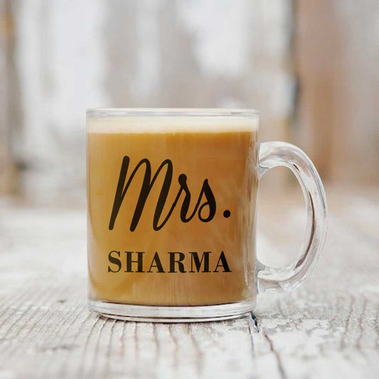 Personalized Coffee Tea Mug - MRS - Gift For Her