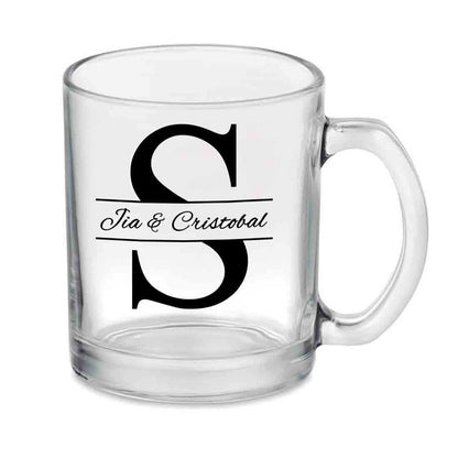 Customized Coffee Glass Mug - Full Name Nutcase