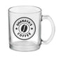Custom Tea Cups Transparent for Coffee Glass Mug With Name