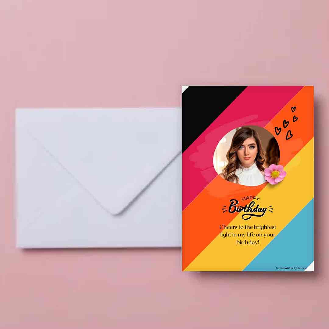 Custom Made Greeting Cards for Friends - Cheers 0003 Nutcase