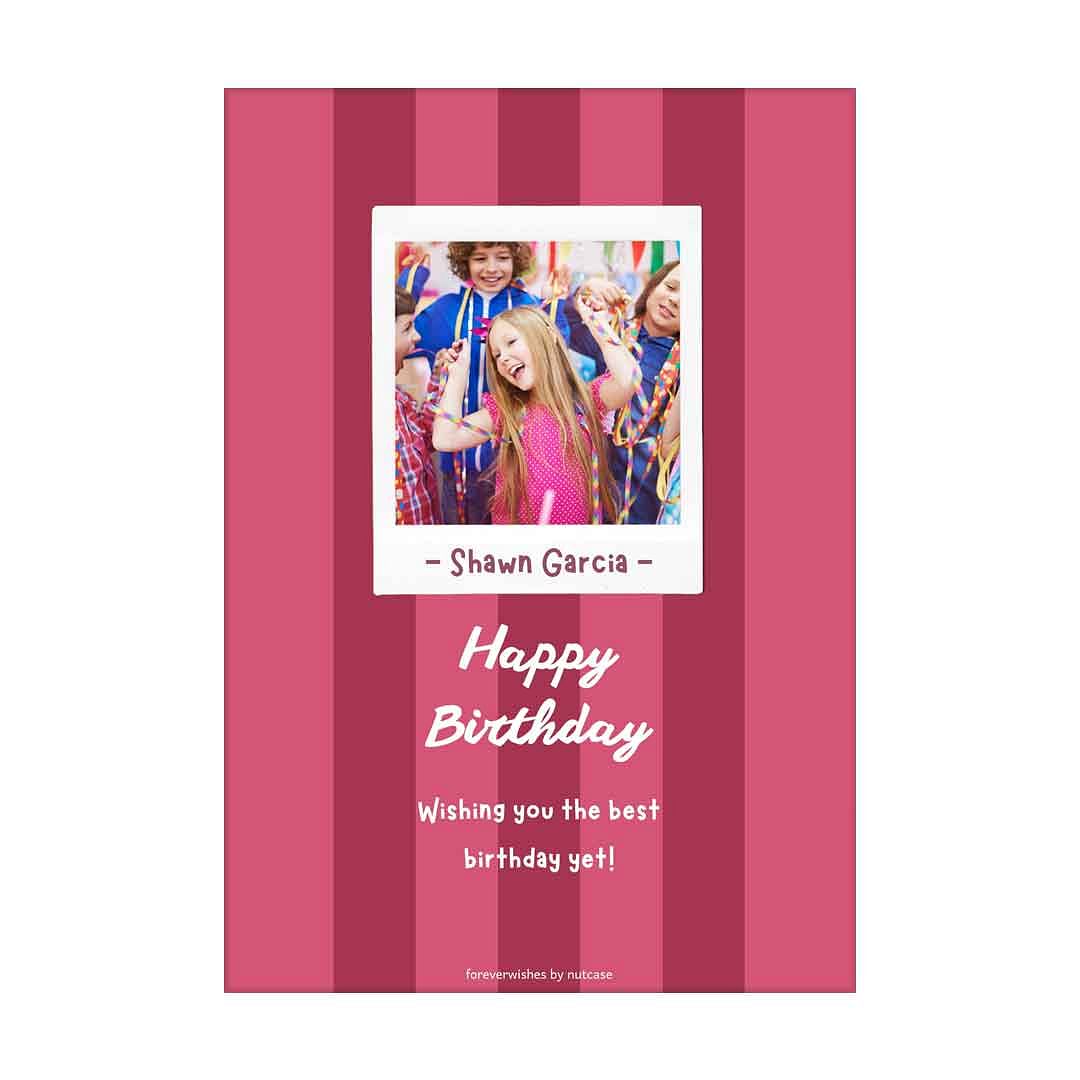 Personalised Greeting Cards Online for Birthday Gift - Best Friend 0010 Nutcase