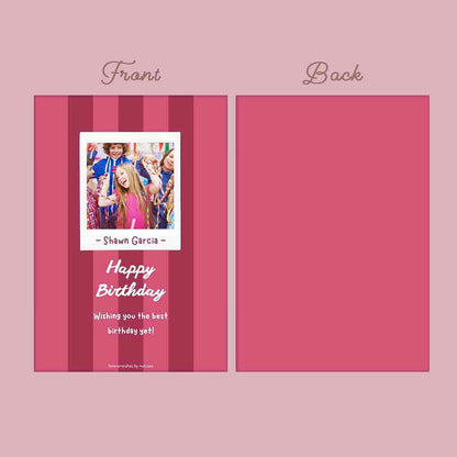 Personalised Greeting Cards Online for Birthday Gift - Best Friend 0010 Nutcase