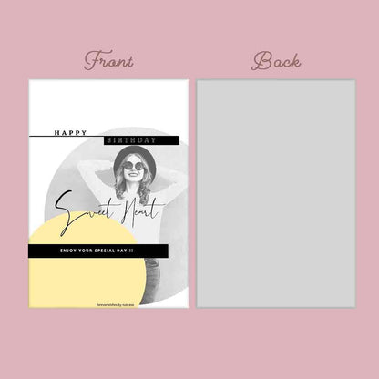 Happy Birthday Personalised Card for Love - Sweet Hearts 0011 Nutcase