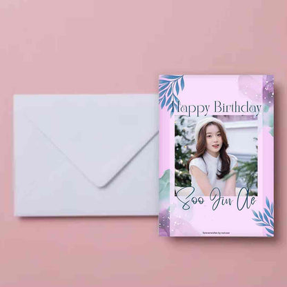 Custom Design Your Own Photo Card for Gift - Friend 0012 Nutcase