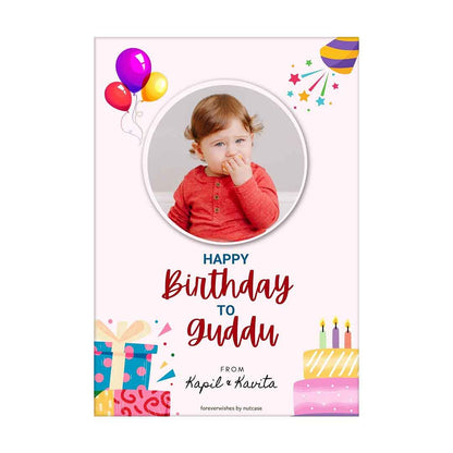 Personalised Childrens Birthday Cards for Gift - Cute Boy 0015 Nutcase