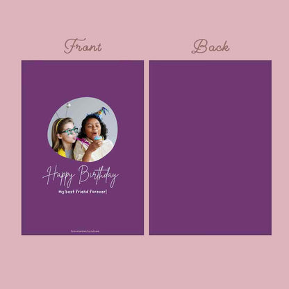 Personalized Birthday Cards for Him - Best Friend Forever 0018 Nutcase